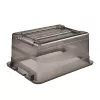 keeeper Cornelia caixa de arrumação, 12 L, cinzento cristal transparente, com tampa deslizante 1094182700000