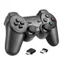 LogiLink AA0187 comando de jogos sem fios 2,4 GHz preto 8 m de alcance PC Android PS3