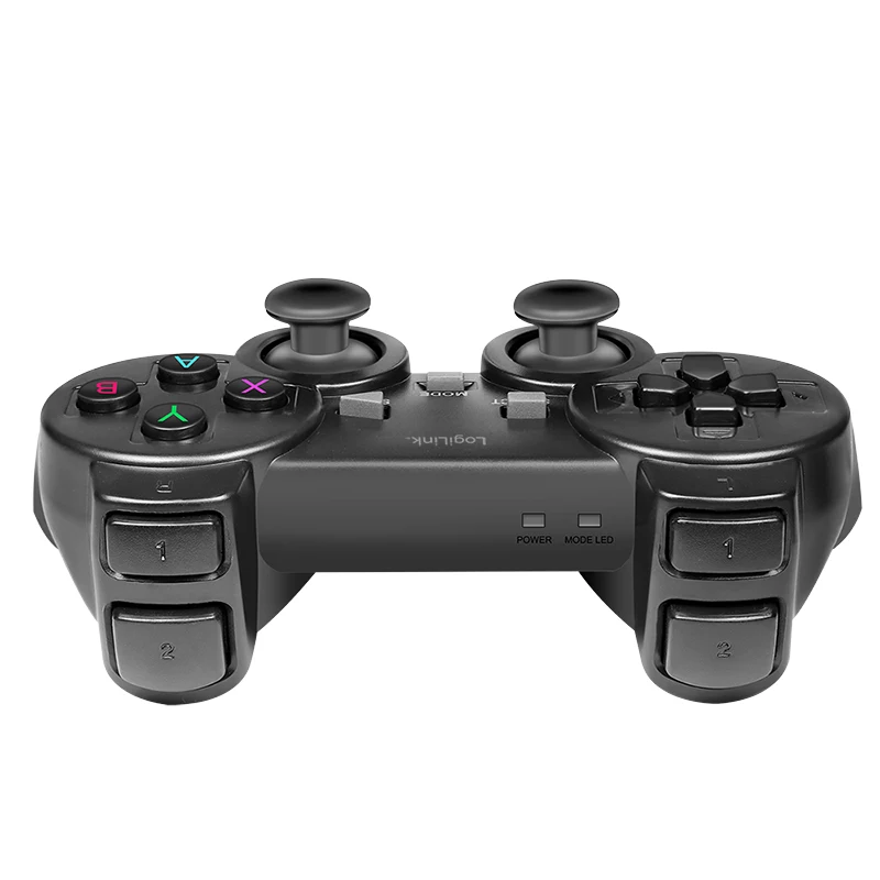 LogiLink AA0187 comando de jogos sem fios 2,4 GHz preto 8 m de alcance PC Android PS3