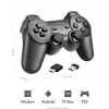 LogiLink AA0187 comando de jogos sem fios 2,4 GHz preto 8 m de alcance PC Android PS3