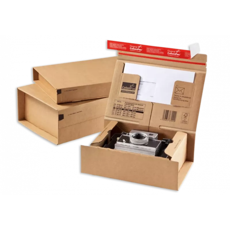 Colompac CP066.02 caixa de cartão maxi castanho pack de 20 (CP066.02.020)