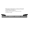 LogiLink PrimeLine Painel de Patch Keystone Cat.6A blindado de 24 portas, 19 polegadas 1U, preto (RAL9005), 24x módulos Keystone incluídos NK5001