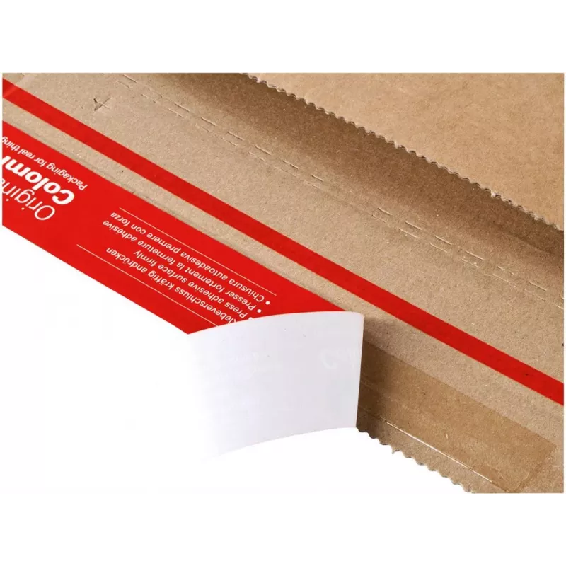 Colompac CP010.06 envelope de envio castanho em papel kraft, autoadesivo, 250 x 180 mm, pack de 20 CP010.06.020