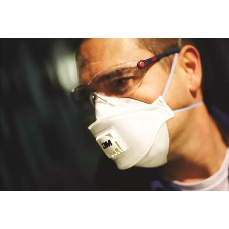 3M Aura 9332+BV FFP3 NR D Máscara de proteção respiratória contra partículas com válvula Cool Flow, branco, 1 unid. 7000089312