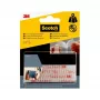 3M Dual Lock fecho de velcro SJ3550 branco 25 mm x 75 mm, 4 tiras 7100151768