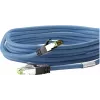 Wentronic Goobay Cabo de patch CAT 8.1, S/FTP (PiMF), azul, 2 m - LSZH sem halogéneos, cobre AWG 24 (45660)