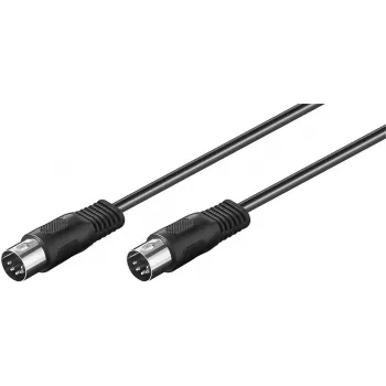 Wentronic AVK 120-150 1,5m Cabo de áudio/MIDI 5-Pin DIN macho para macho 50020