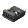 Wentronic AVK 198 Adaptador SCART para 3x RCA/S-Video, preto 50312