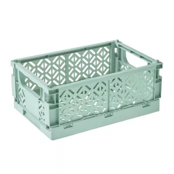 keeeper caixa dobrável mini fritzi, tamanho M, Nordic Green, 3,4 litros, caixa decorativa dobrável, apta para alimentos, 1 unid. 1023331500000