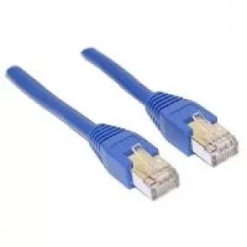 Wentronic Goobay cabo de rede CAT 5e F/UTP, azul, 0,25 m, CCA, 1 Gbit/s 68615
