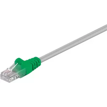 Wentronic Goobay cabo de rede crossover CAT 5e, U/UTP, cinzento-verde, 2 m - CCA alumínio revestido a cobre (68864)