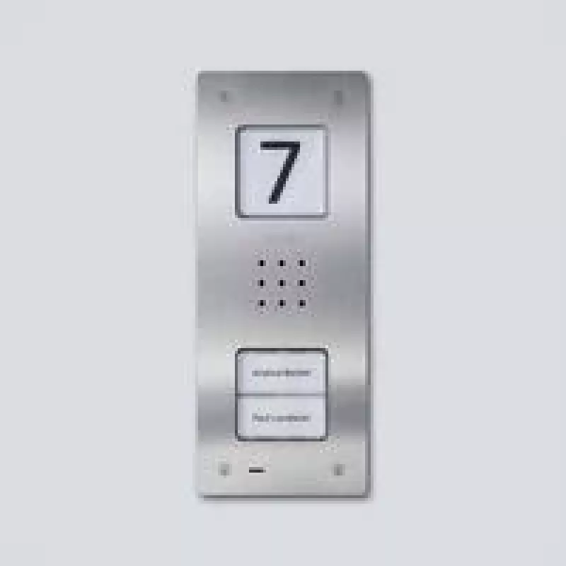 SIEDLE CAU 850-2-0 E posto de áudio para porta Siedle Compact encastrar 210009118-00
