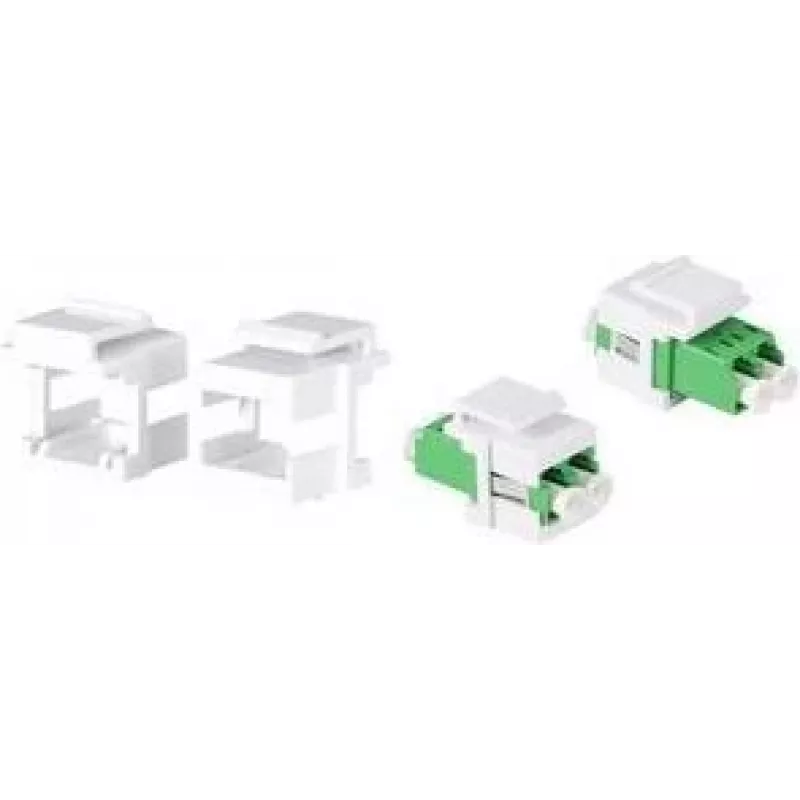 LogiLink NK0092 suportes keystone para acopladores LC-Duplex / SC-Simplex sem flange, 100 unid.