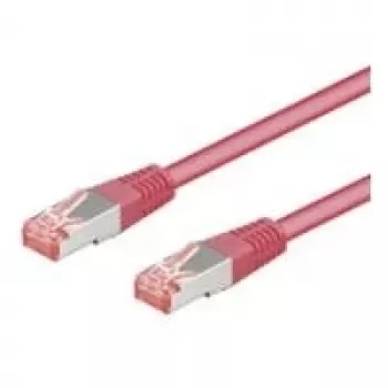 Wentronic Goobay cabo de rede CAT 6 S/FTP, magenta, 30 m, LSZH, cobre 93440