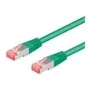 Wentronic Goobay cabo de rede CAT 6a S/FTP, 10 m, verde, LSZH, cobre 93702