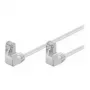 Wentronic Goobay cabo de rede CAT 5e 2x 90° angular, F/UTP, branco, 2 m - CCA alumínio revestido a cobre, 2x RJ45 90° (8P8C) (96063)