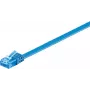 Wentronic cabo de rede RJ45 CAT6a 5m, U/UTP, banhado a ouro, 10 Gbit/s 96339