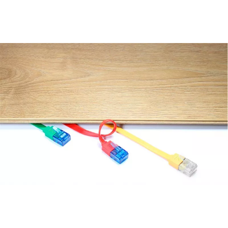 Wentronic cabo de rede RJ45 CAT6a 5m, U/UTP, banhado a ouro, 10 Gbit/s 96339