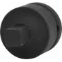 KS TOOLS adaptador de chave de caixa de impacto 3/4 polegadas fêmea x 1/2 polegadas macho, aço CrMo, fosfatado, 45 mm, DIN 3121 / ISO 1174 (515.1372)