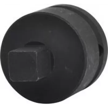KS TOOLS adaptador de chave de caixa de impacto 3/4 polegadas fêmea x 1/2 polegadas macho, aço CrMo, fosfatado, 45 mm, DIN 3121 / ISO 1174 (515.1372)