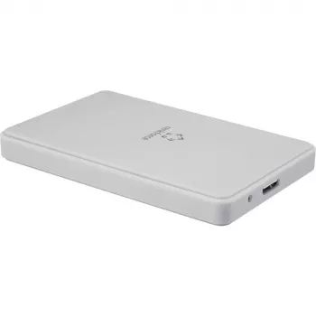Renkforce RF-4505644 caixa para HDD/SSD SATA de 2,5 polegadas, USB 3.0, branco