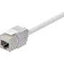 Renkforce RF-4531196 acoplador RJ45 Cat.6a blindado prateado