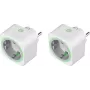 Medidor de consumo energético VOLTCRAFT SEM6500 WiFi com tomada sem fios, TRMS, registador de dados, controlo por app