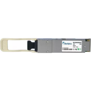 Transceptor BlueOptics BO25K859S2D QSFP+ 40GBASE-SR4, MPO/MTP, fibra multimodo, 4x850nm, 150m, 0°C a +70°C, compatível com IBM 78P6916 78P6916-BO