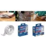 Fita adesiva de dupla face tesa NANO POWER, 30 mm x 1 m, transparente, acrílico, 2 mm de espessura, suporta até 10 kg por 10 cm, 1 rolo 55810-00010-00