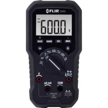 Multímetro digital FLIR DM66 CAT IV 300V, CAT III 600V, True RMS, 6000 Counts