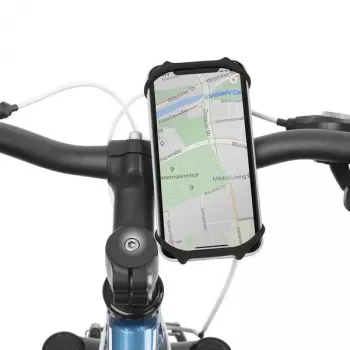 Renkforce RF-4413448 suporte universal para smartphone com ventosa, preto
