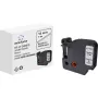 RENKFORCE RF-LT-D45010 fita de rotulagem DYMO D1 compatível 12mm transparente preto sobre 7m RF-6027820