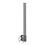 Megasat suporte para grade de varanda para antenas parabólicas, aço, mastro 60 cm, galvanizado a quente 110152
