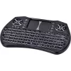 Renkforce RF-MWK-103 teclado sem fios com touchpad integrado, QWERTZ alemão, preto RF-7481488