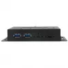 EXSYS EX-1240HMVS hub USB 3.2 Gen 2 industrial de 4 portas, montagem em calha DIN, metal