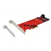 EXSYS EX-3660 Placa adaptadora M.2 para SATA III - B-Key/B+M Key, 6 Gbps, suporta 2230/2242/2260/2280