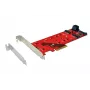 EXSYS EX-3660 Placa adaptadora M.2 para SATA III - B-Key/B+M Key, 6 Gbps, suporta 2230/2242/2260/2280