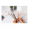 Faber-Castell Eberhard Faber Animal Erase it! Caneta de gel porco azul 0,7 mm apagável recarregável 582106