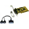 EXSYS EX-42372IS Placa PCI Série RS-422/485 de 2 portas com proteção contra sobretensão, Low Profile