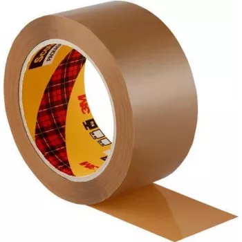 Fita adesiva PVC para interiores 3M HV5066TB Scotch 5066, 66 m x 19 mm, castanho
