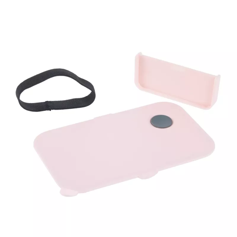 Lancheira keeeper luna, 0,9 litros, Nordic Pink, PP, com divisória, 1 unid. 1870258100000