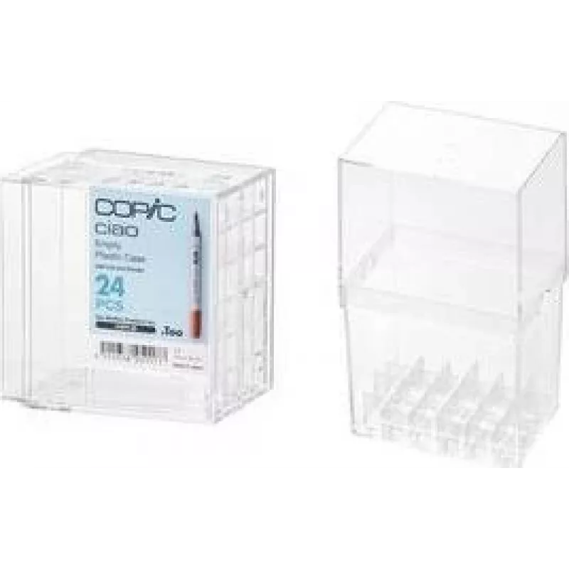Expositor de acrílico COPIC para 24 marcadores Ciao, transparente, vazio 22075D24