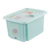 Caixa de arrumação keeeper karolina Peppa Pig, 15 litros caixa empilhável/aninhável com tampa, PP, aquamarina, 1 unid. 1223662433600