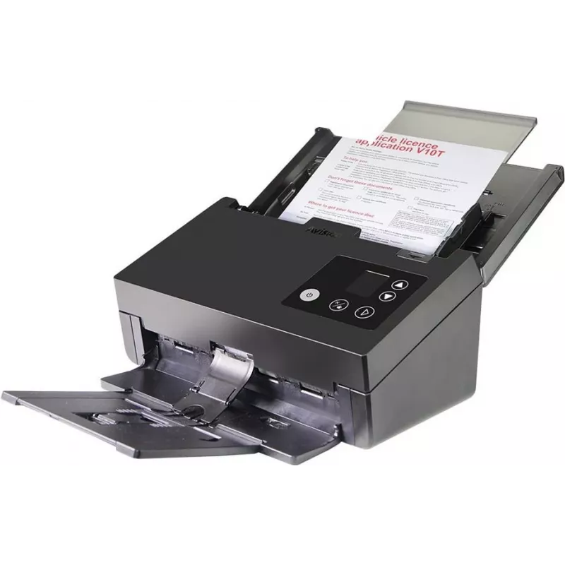Avision AD370N digitalizador de documentos duplex – 70 páginas/min., 600 dpi, ADF 100 folhas, Gigabit-LAN, USB 3.2 Gen 1