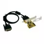 EXSYS EX-1095 placa adaptadora PCI Express x1 2 portas RS232 série