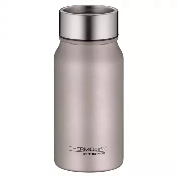 THERMOS TC copo de viagem isotérmico, 0,35 L, aço inoxidável rosa mate, à prova de fugas, parede dupla 4097.371.035