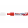 Edding 5000 marcador acrílico ponta chanfrada larga vermelho 4-5000902