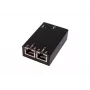 EXSYS EX-1332HMV-RJ adaptador USB 2.0 para duplo RS-232 série com conectores RJ-45, caixa metálica