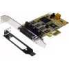 EXSYS EX-45364 Placa PCIe 4S Série RS-232/422/485 com suporte low-profile (SystemBase)