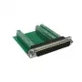 EXSYS EX-49035 Adaptador D-SUB 37 pinos macho para bloco de terminais de parafuso de 39 pinos, verde/prateado